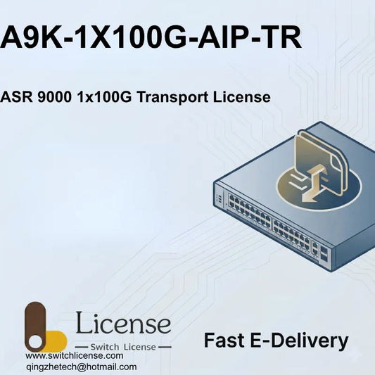 Cisco A9K-1X100G-AIP-TR ASR 9000 1x100G Advanced IP Transport license