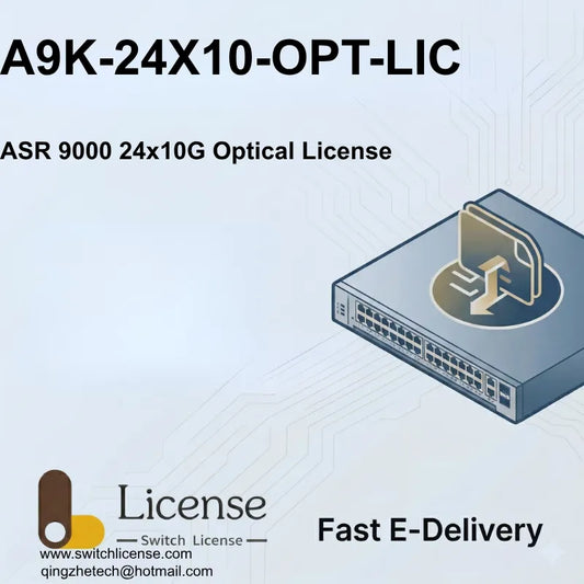 Cisco A9K-24X10-OPT-LIC ASR 9000 24x10G optical port license