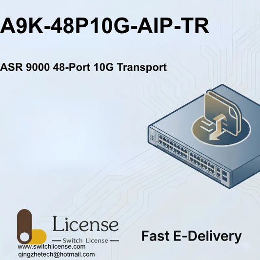 Cisco A9K-48P10G-AIP-TR ASR 9000 48-Port 10G Transport license