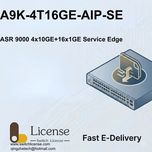 Cisco A9K-4T16GE-AIP-SE ASR 9000 4x10GE 16x1GE Service Edge license