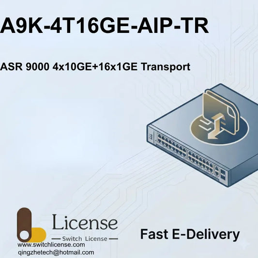 Cisco A9K-4T16GE-AIP-TR ASR 9000 4x10GE 16x1GE Transport license