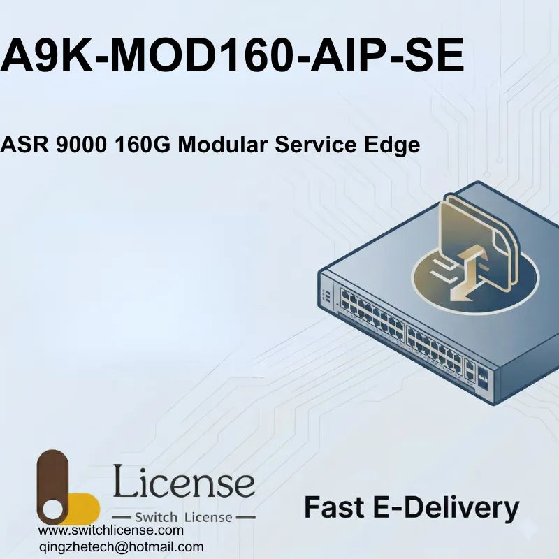Cisco A9K-MOD160-AIP-SE ASR 9000 160G Modular Service Edge license