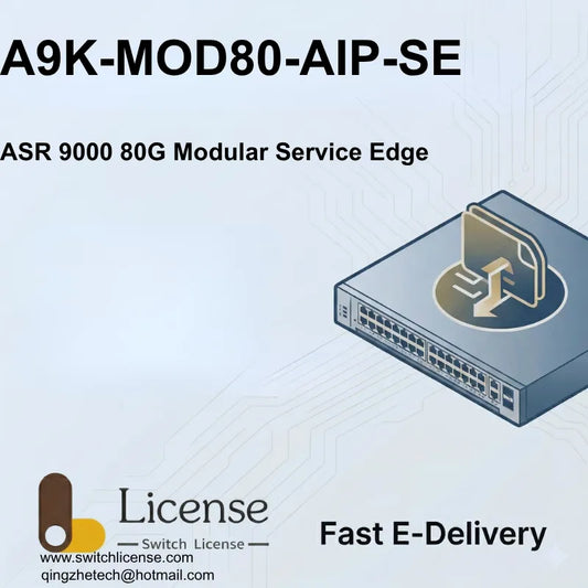 Cisco A9K-MOD80-AIP-SE ASR 9000 80G Modular Service Edge license