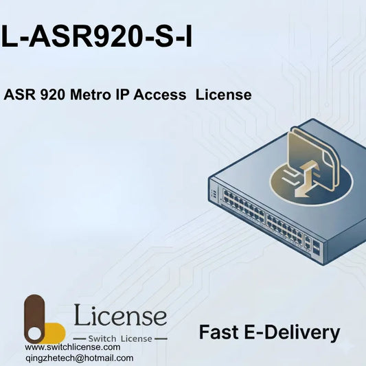 Cisco L-ASR920-S-I ASR 920 Metro IP Access Services E-Delivery software license 