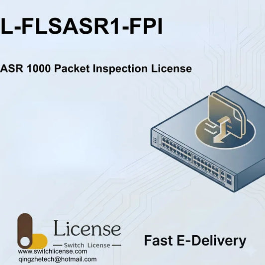 Cisco L-FLSASR1-FPI ASR 1000 Flexible Packet Inspection FPI license