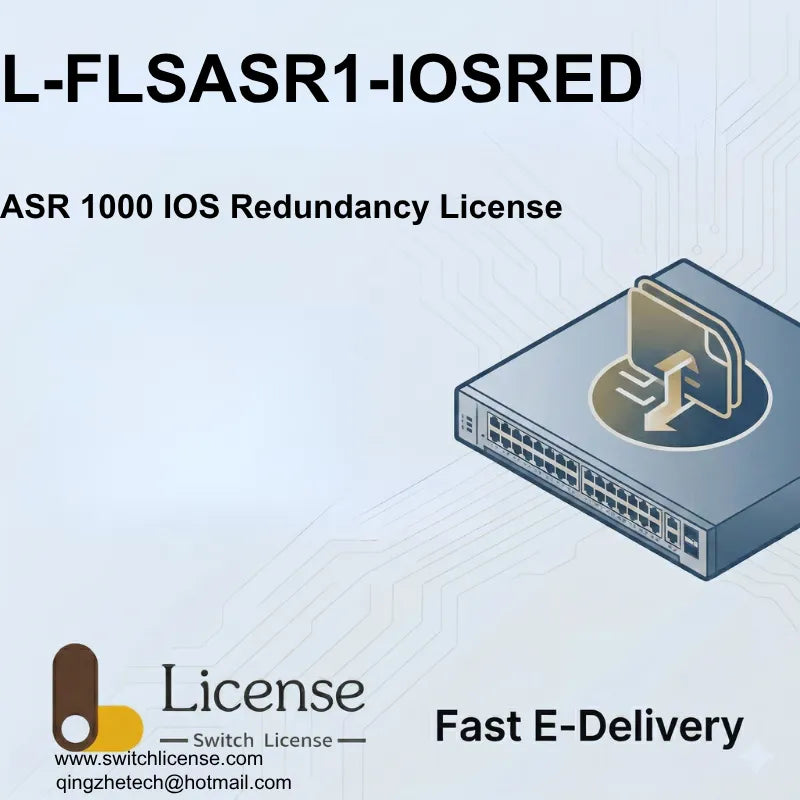 Cisco L-FLSASR1-IOSRED ASR 1000 IOS software redundancy E-Delivery