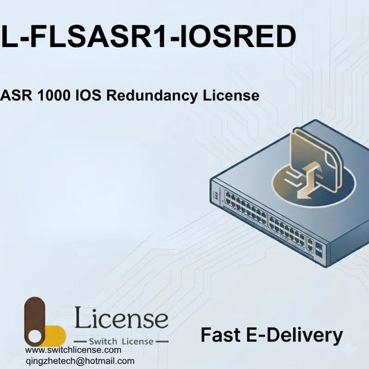 Cisco L-FLSASR1-IOSRED ASR 1000 IOS software redundancy E-Delivery