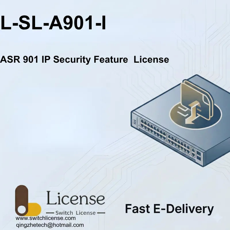 Cisco L-SL-A901-I ASR 901 IP Security IPSec NAPT license E-Delivery
