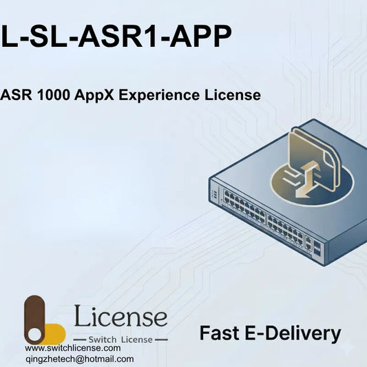 Cisco L-SL-ASR1-APP ASR 1000 Application Experience AppX license