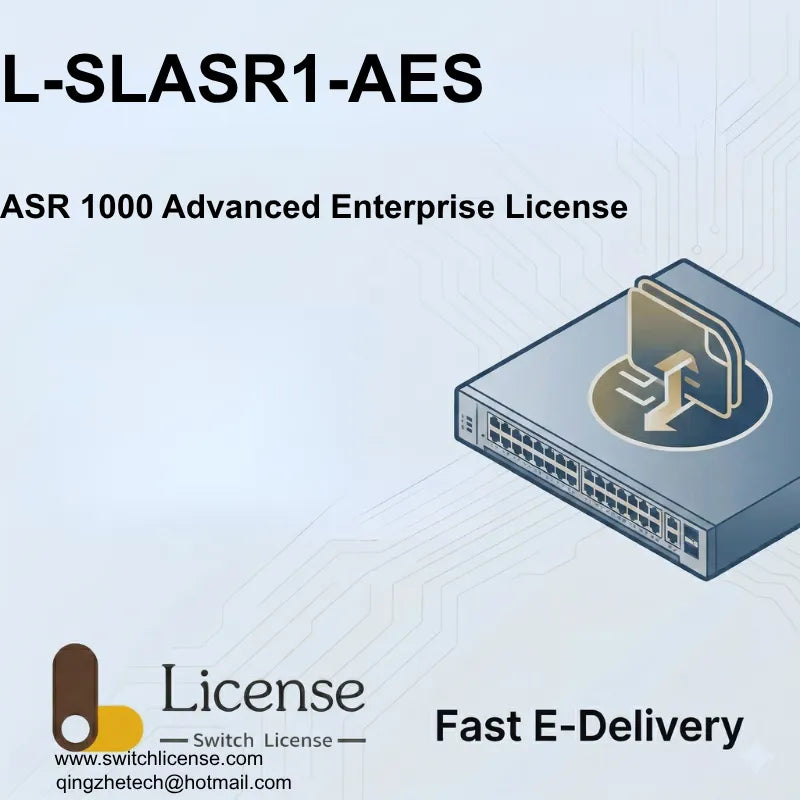 Cisco L-SLASR1-AES ASR 1000 Advanced Enterprise Services license