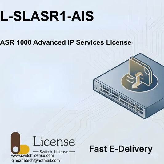 Cisco L-SLASR1-AIS ASR 1000 Advanced IP Services E-Delivery license