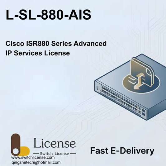 Cisco SL-880-AIS 880 Series Advanced IP Services E-Delivery license